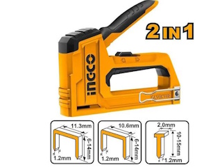 Staple Gun 2in1 Ingco 10mm-15mm, 6mm-14mm